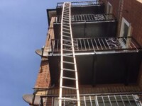 Escape ladders can quickly be deployed and attached to anything for immediate escape